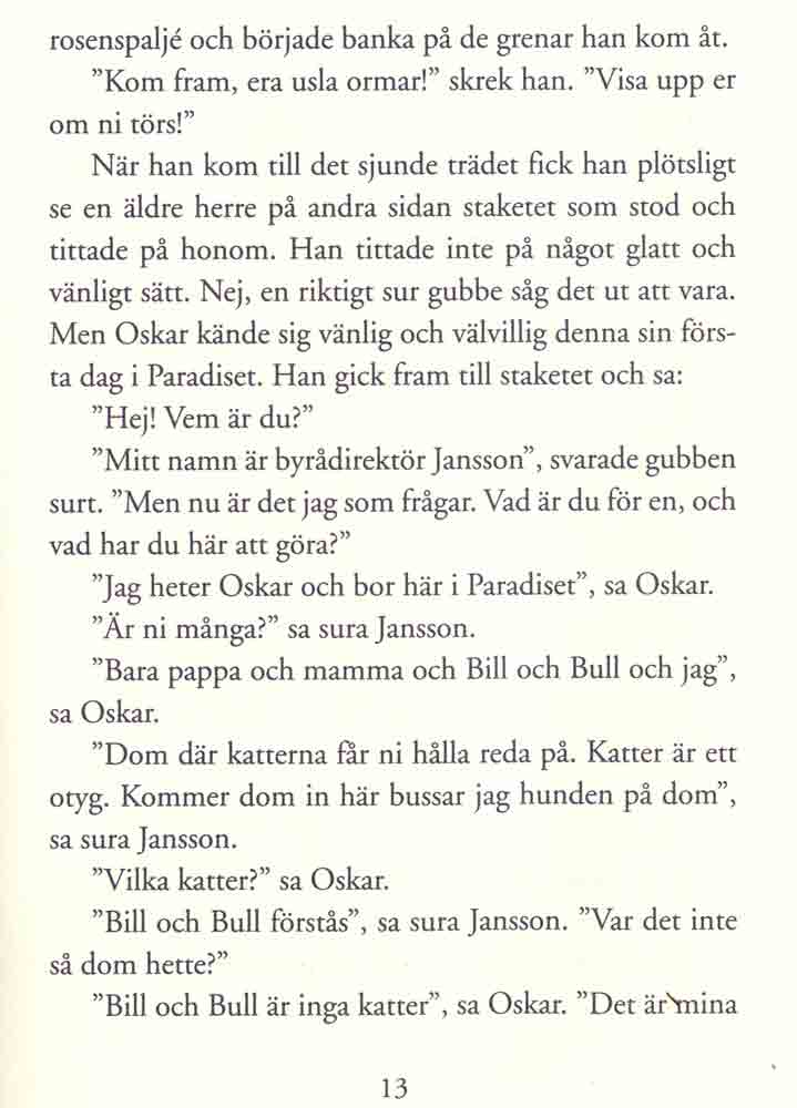 Oskar i paradiset